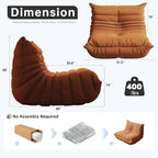WHGBJA Memory Foam Bean Bag Chair - Image 2