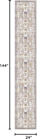 Madane Washable Runner Rugs 2x12 Long - Image 2