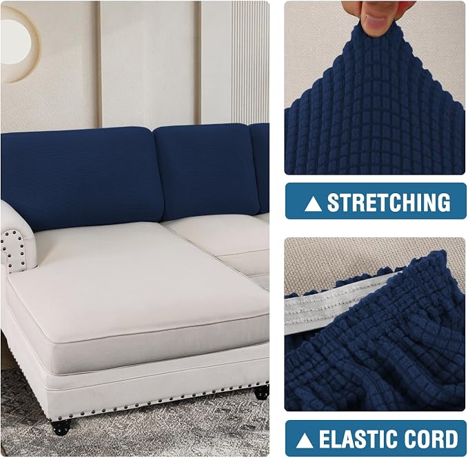 H.VERSAILTEX Backrest Cushion Covers Sectional Couch Back Cushion Covers - Image 6