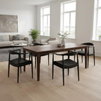 Kennedy Armchair, Mid Century Modern Dining Chair, PU Upholstered Kennedy Chair - Image 7