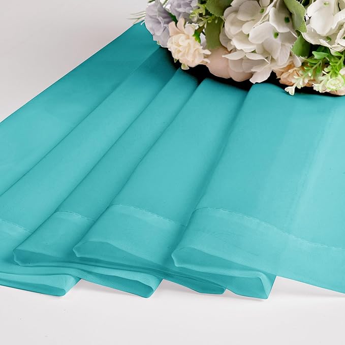 Chyhomenyc Turquoise Sheer Valances - Image 8