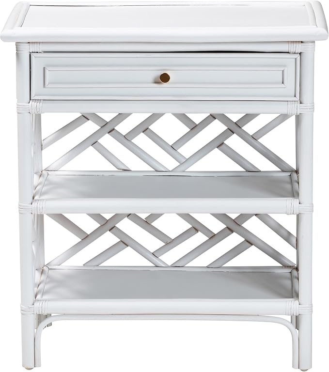 bali & pari Tiaret Natural Rattan Nightstand - Image 5