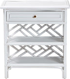 bali & pari Tiaret Natural Rattan Nightstand - Image 5