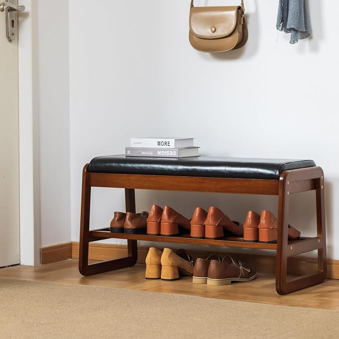 SOBIBO Shoe Bench with Storage - Image 3