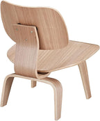Modway EEI-510-NAT Fathom Mid-Century Modern Molded Plywood Lounge Accent Chair - Image 6