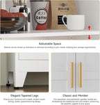 YAUWOH 71''Tall Kitchen Pantry Cabinet - Image 6