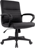STAPLES Tervina Luxura Mid-Back Manager Chair by Staples