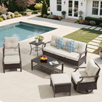 7 Pieces Outdoor Conversation Sets - Image 6
