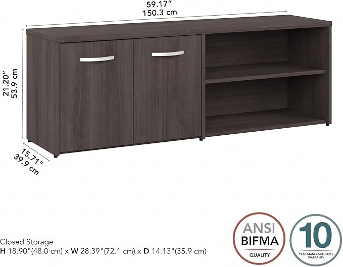 Bush Business Furniture Studio C Low Storage Cabinet - Image 3