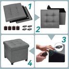 BRIAN & DANY Small Ottoman - Image 3