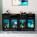COCO DESIGN Small Wine Cabinet - Image 4