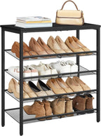 HOOBRO Shoe Rack for Entryway, 5-Tier Shoe Organizer - Image 9