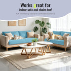 8Pcs Outdoor Cushion Covers, Stretch Patio Furniture Couch Chair Slipcovers | - Image 4