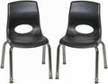 Children’s Factory MyPosture Plus 10" Chair, 2 Pack, Stackable Ergonomic by Angeles