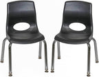 Children’s Factory MyPosture Plus 10" Chair, 2 Pack, Stackable Ergonomic by Angeles