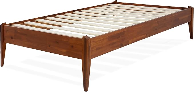 Bme Dinkee 15" Solid Wood Platform Bed Frame Without Headboard - Image 5