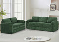 2 Pieces Chenille Sofa Set by LESOFAIR