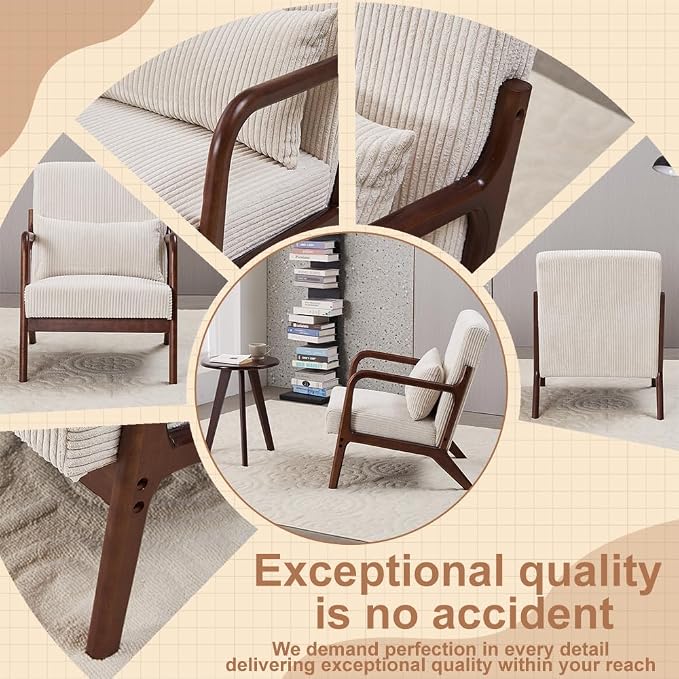 Mid-Century Modern Accent Chair - Image 7