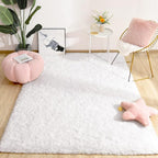 Chicrug Soft Area Rugs for Bedroom Living Room Plush Fluffy Rug 9x12 | Shag - Image 6