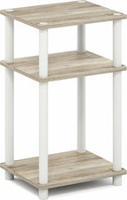 Furinno Turn-N-Tube Side Table, 3-Tier End Table - Image 7