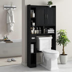 Vabches Over The Toilet Storage Cabinet, Farmhouse Storage Cabinet Over Toilet - Image 8