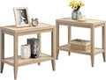 SICOTAS Rattan Nightstands Set of 2 by SICOTAS