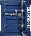 ZHAOYONGLI-End Tables Industrial Wind Bedside Table, Container Style Locker by ZHAOYONGLI-EndTables