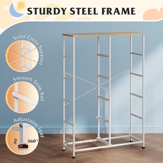 WLIVE Tall Dressers for Bedroom - Image 7
