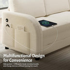 Queen Size Sleeper Sofas Convertible Couches, L Shaped Sectional Couch - Image 7
