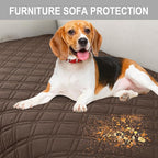 Genina L Shape Couch Cover, Sectional Couch Chaise Covers, Waterproof Washable - Image 5