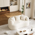 DAMAIFROM 68.5" Loveseat Sofa for Living Room, Modern Luxury Plush Chenille by DAMAIFROMFURNITURE