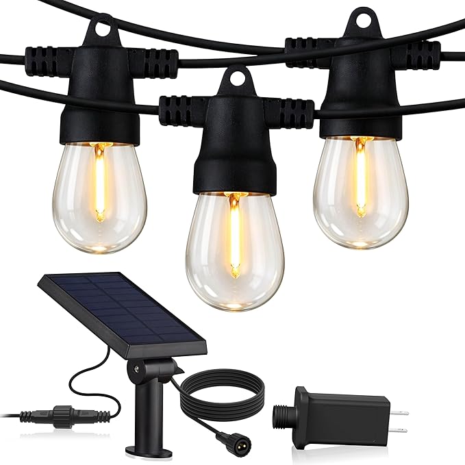 Brightech Ambience Hybrid Outdoor String Lights by Brightech