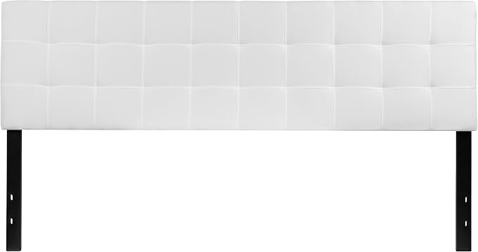 Flash Furniture Bedford Box Stitch Tufted Upholstered King Size Headboard in - Image 7