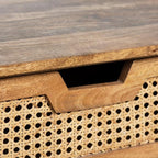BLACK FOREST DECOR Sea Breeze Woven Accent Table - Image 3