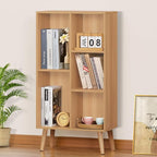 LEYAOYAO Wooden 5 Cube Bookshelf, Natural 3 Tier Book Shelf by LEYAOYAO-Findtheshiningpointofyourideallife%EF%BC%81