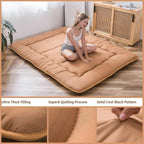 MAXYOYO Japanese Floor Mattress Futon Mattress, Thicken Tatami Mat Sleeping Pad - Image 7
