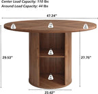 weselon 47 inch Round Dining Table - Image 2