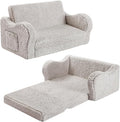 MOMCAYWEX Kids Sofa, 2-in-1 Flip-Out Foam Couch, Soft Play Lounge Chair by MOMCAYWEX