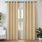 Joydeco Long Blackout Curtains for Bedroom & Living Room 120 Inch 2 Panels | by JOYDECO