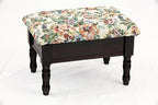 Frenchi Furniture Foot Stool, 15.8"D x 11.8"W x 9.8"H - Image 5