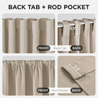 Joydeco 90 Inch Blackout Curtains - Image 3