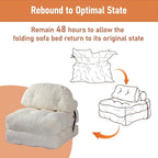 Folding Sofa Bed, Convertible Chair Bed - Image 9