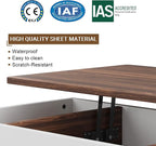 Shintenchi Coffee Table, Lift Top Coffee Table - Image 6