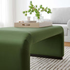Modway EEI-6735-BLK-MOS Koda Performance Velvet Waterfall Ottoman - Image 9