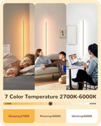 EDISHINE Floor Lamp, Remote Control & Foot Switch Floor Lamps - Image 2