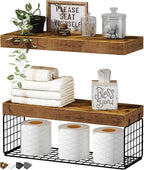 QEEIG Bathroom Shelves Over Toilet by QEEIG