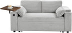 Auvsoce 65" 3-in-1 Pull-Out Convertible Sofa Bed - Image 7