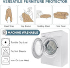 VClife Sofa Cover Washable Soft Plush Couch Cover - Image 6