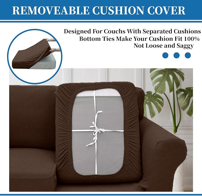 XINEAGE 2026 New 2 Pieces Chair Covers - Image 6