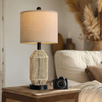 OYEARS 21" Boho Table Lamps Set of 2 - Image 7